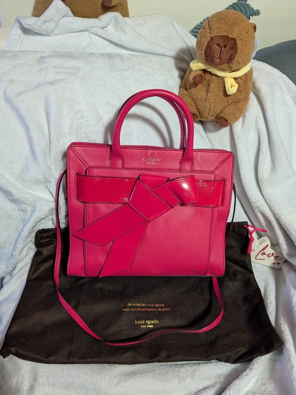 Kate Spade New York "Bow Valley Helena" Satchel